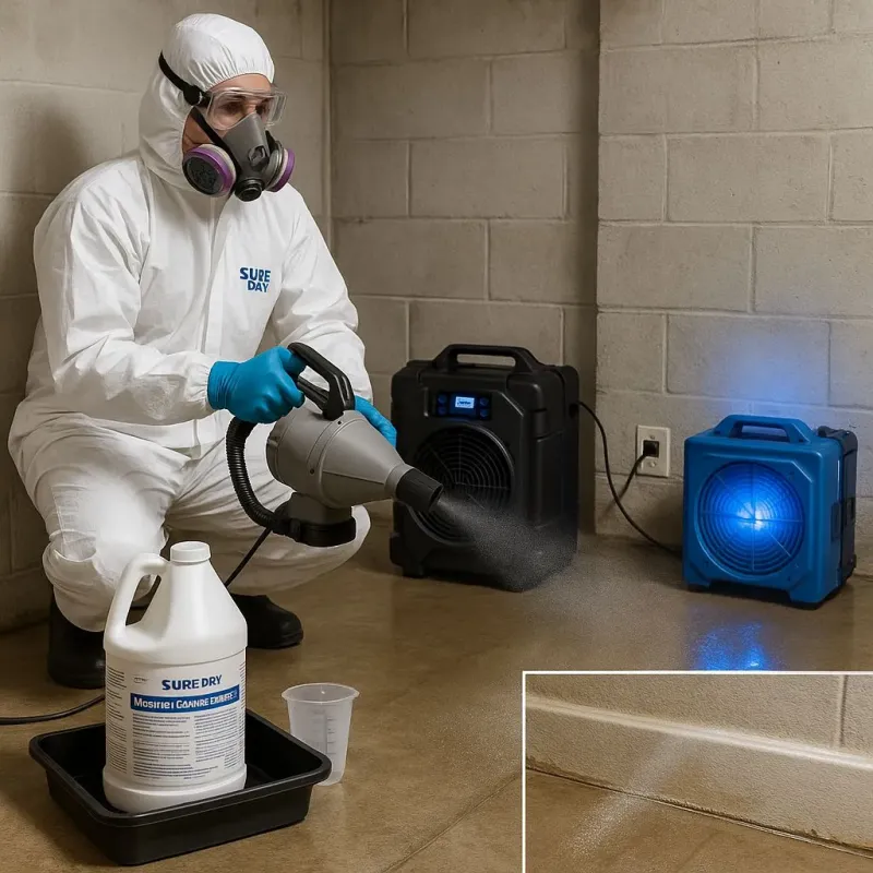 Sanitization and Odor Removal process in Tiburones, PR